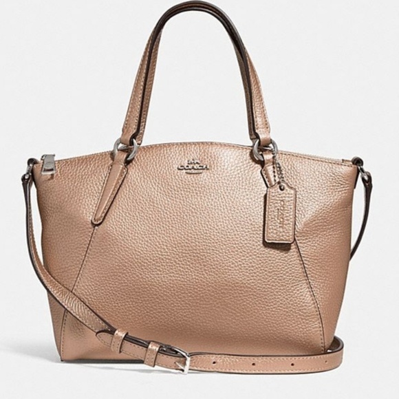Coach Handbags - Coach Kelsey Platinum Crossbody Bag